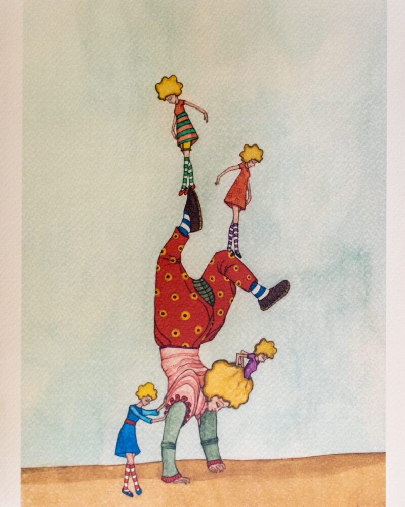 Stampa d'arte da parete L'Acrobata
