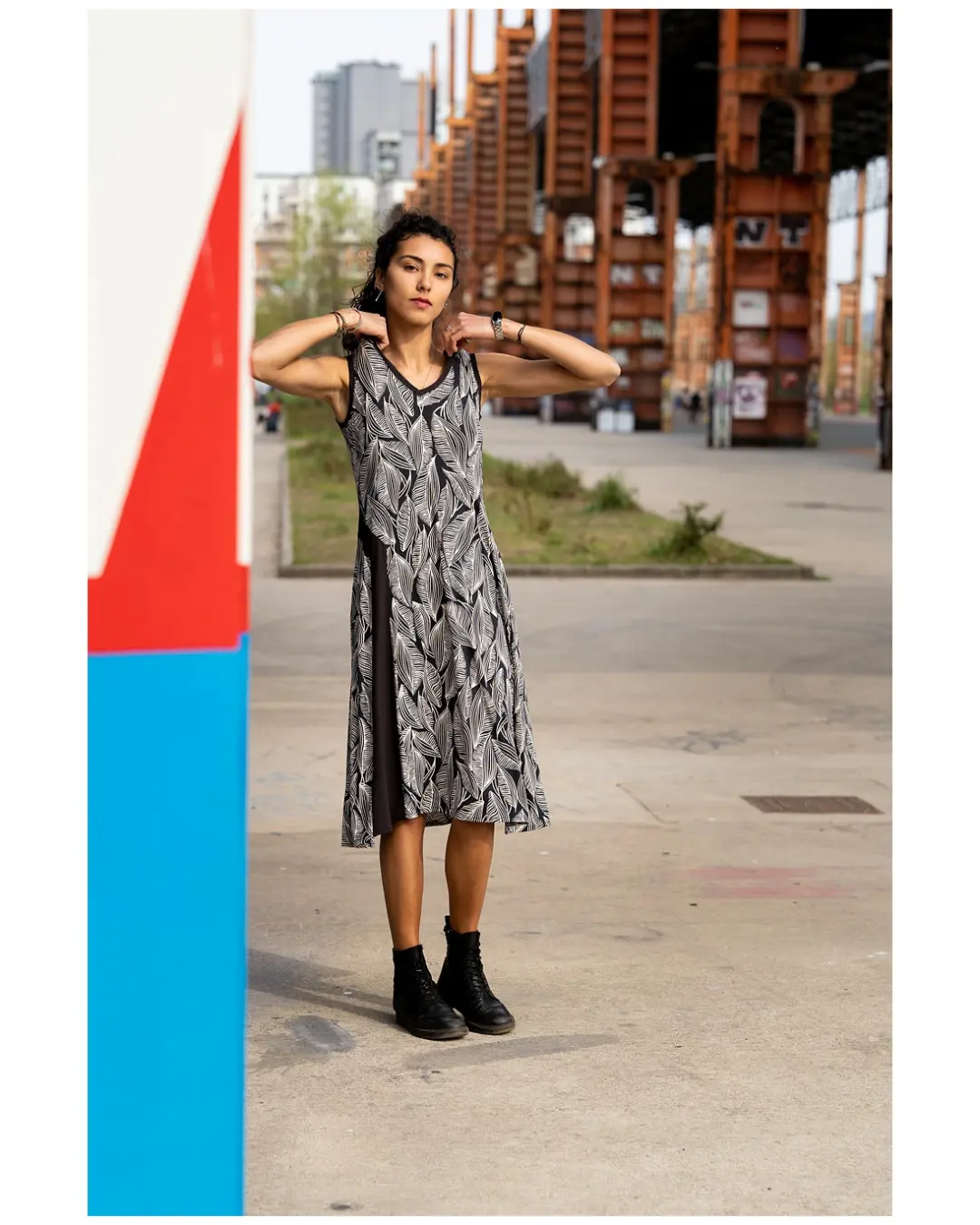 Vestito in Jersey "La Luna"