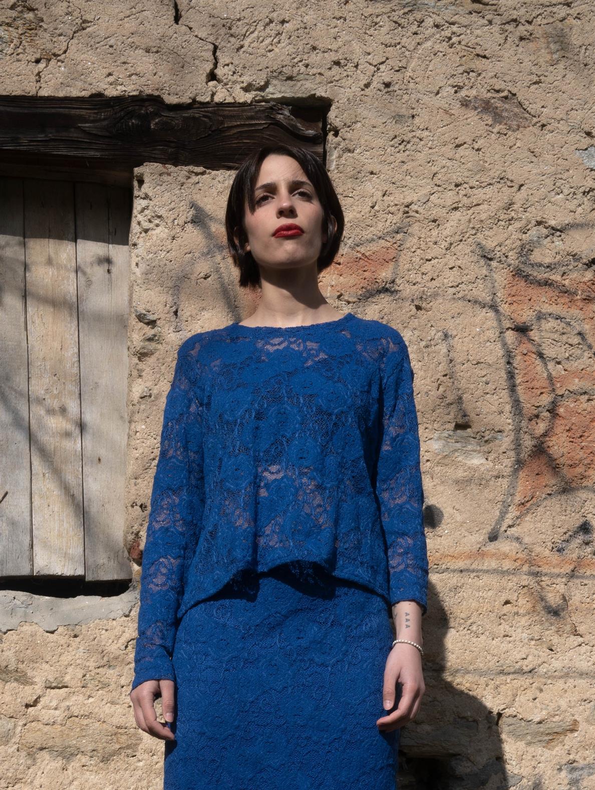 Completo in pizzo Le Mat - immagine 6