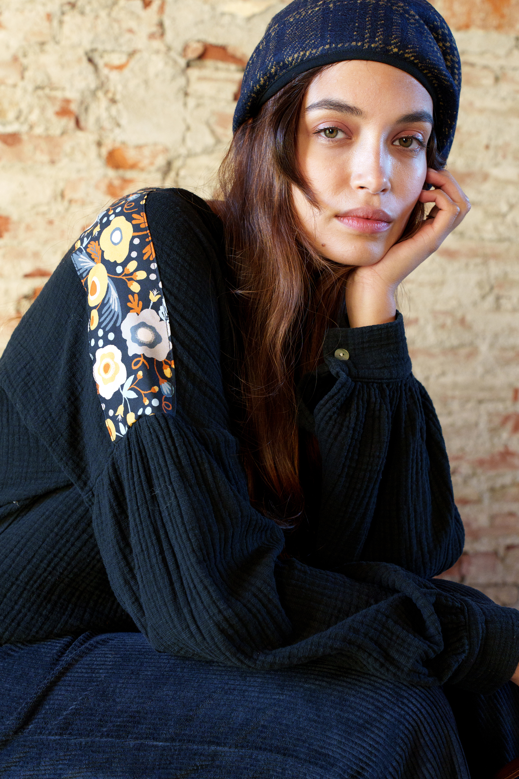 Blusa in mussola di cotone L'Imperatrice - immagine 3