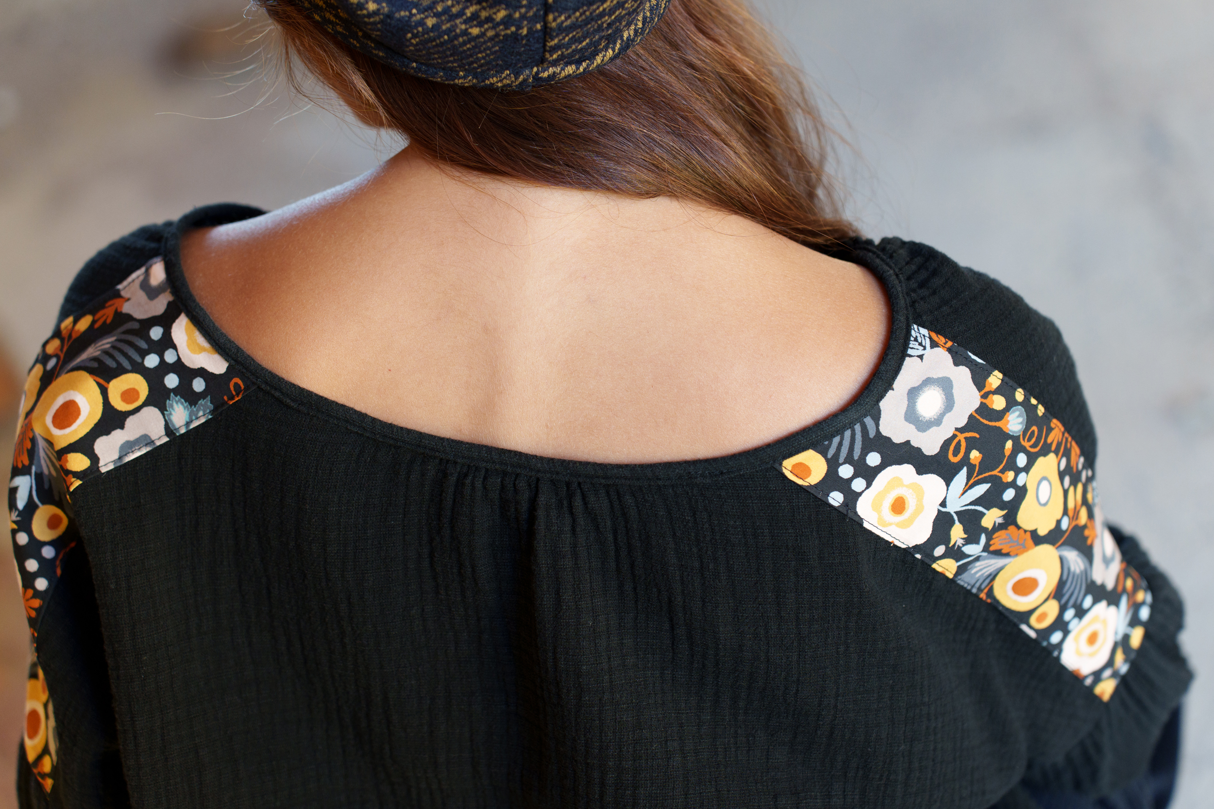 Blusa in mussola di cotone L'Imperatrice - immagine 5