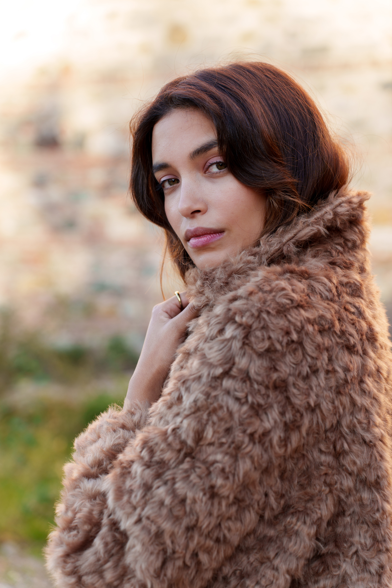 cappotto eco pelliccia L'imperatrice - immagine 5
