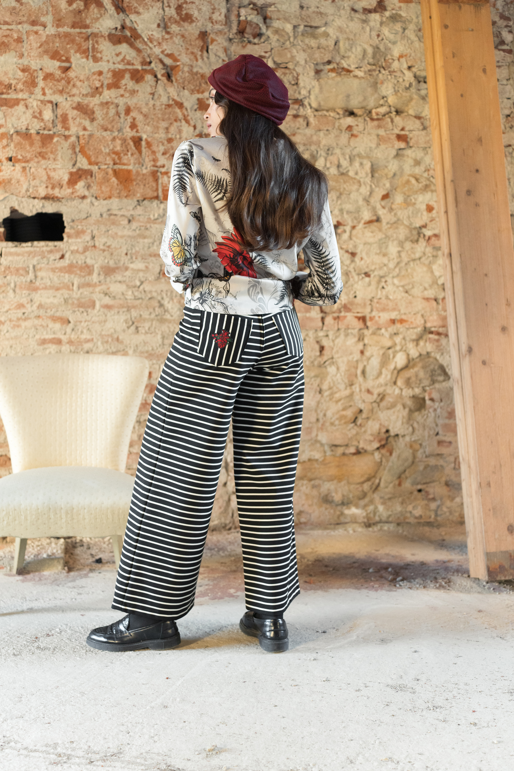 Pantalone cuore in jersey pesante L'Imperatrice - immagine 6